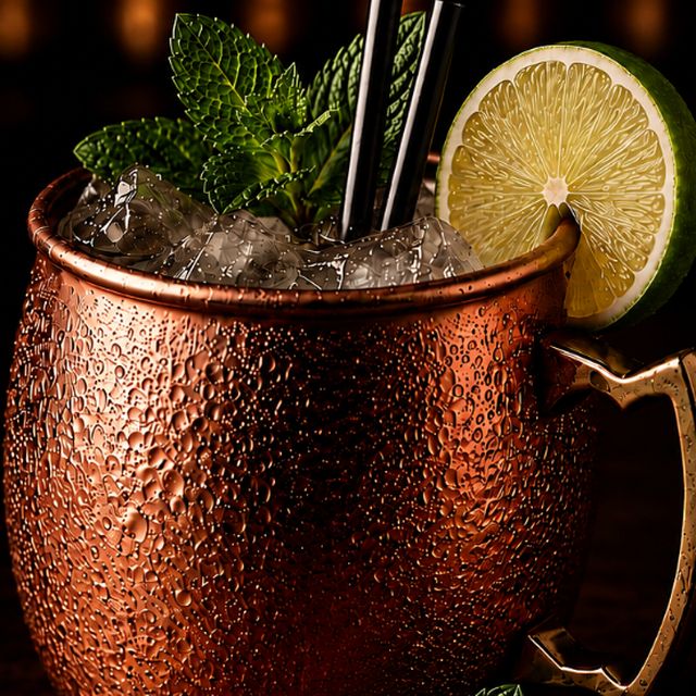Red Ridge Mule (Moscow Mule) cocktail